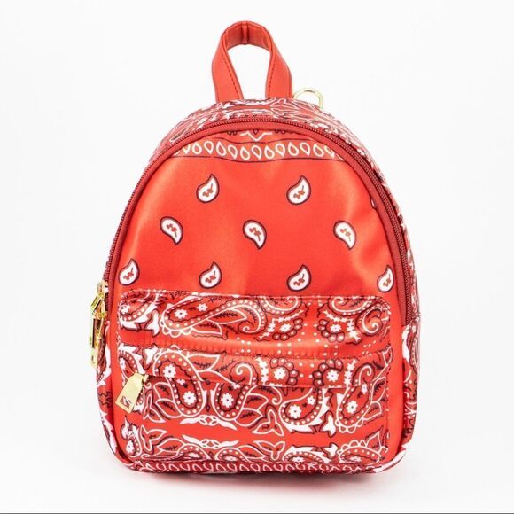 Red Bandana BagPack - Picture 1 of 2